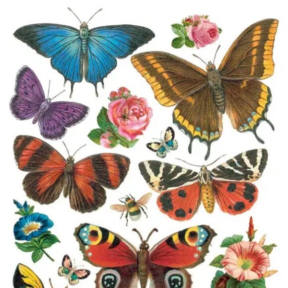 3 for $15 - Butterfly Forest Stickers - 2 NEW Sticker‎ Sheet for Stationary - Picture 3 of 5